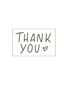 M&B Stamp - Thank you - 35x55mm