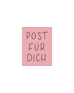 M&B Stamp - Post für dich - 35x45mm