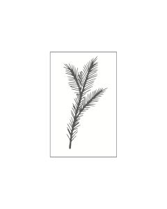 M&B Stamp - fir branche - 35x55mm