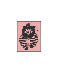 M&B Stamp - bear - 35x45mm