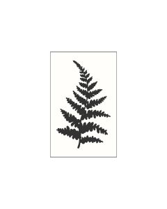 M&B Stamp - fern branch - 35x55mm